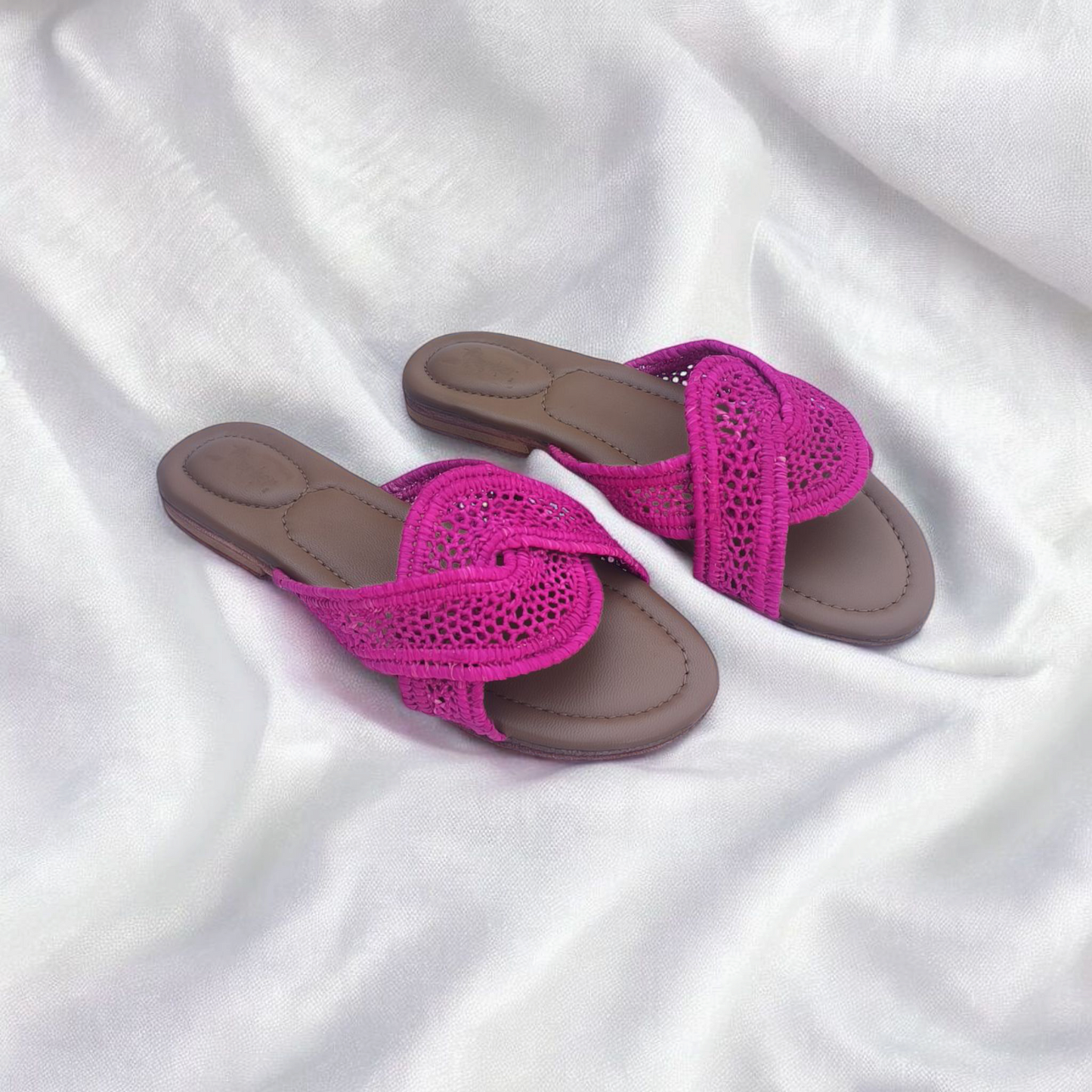 Raffia Sandals with Soft Footbed – Everyday Comfort