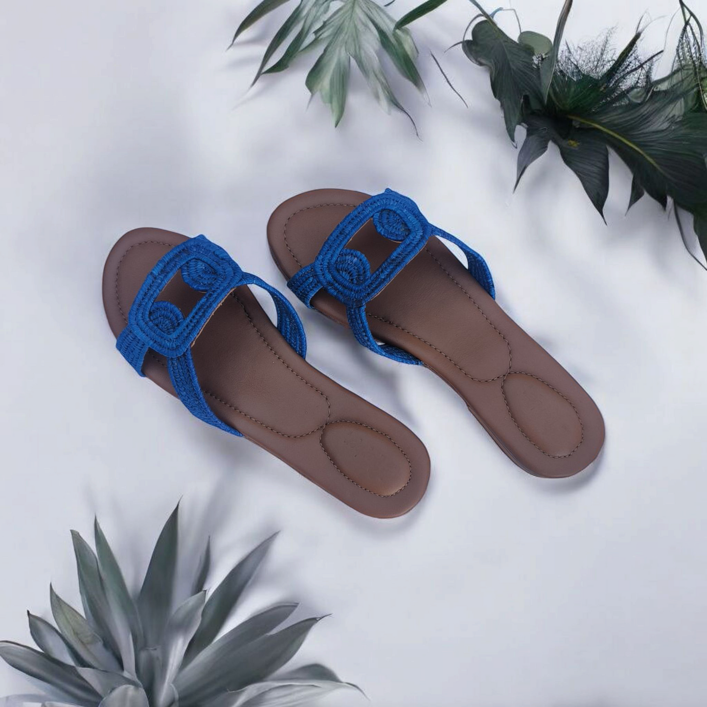 Handmade Raffia Sandals Designed for Summer Comfort