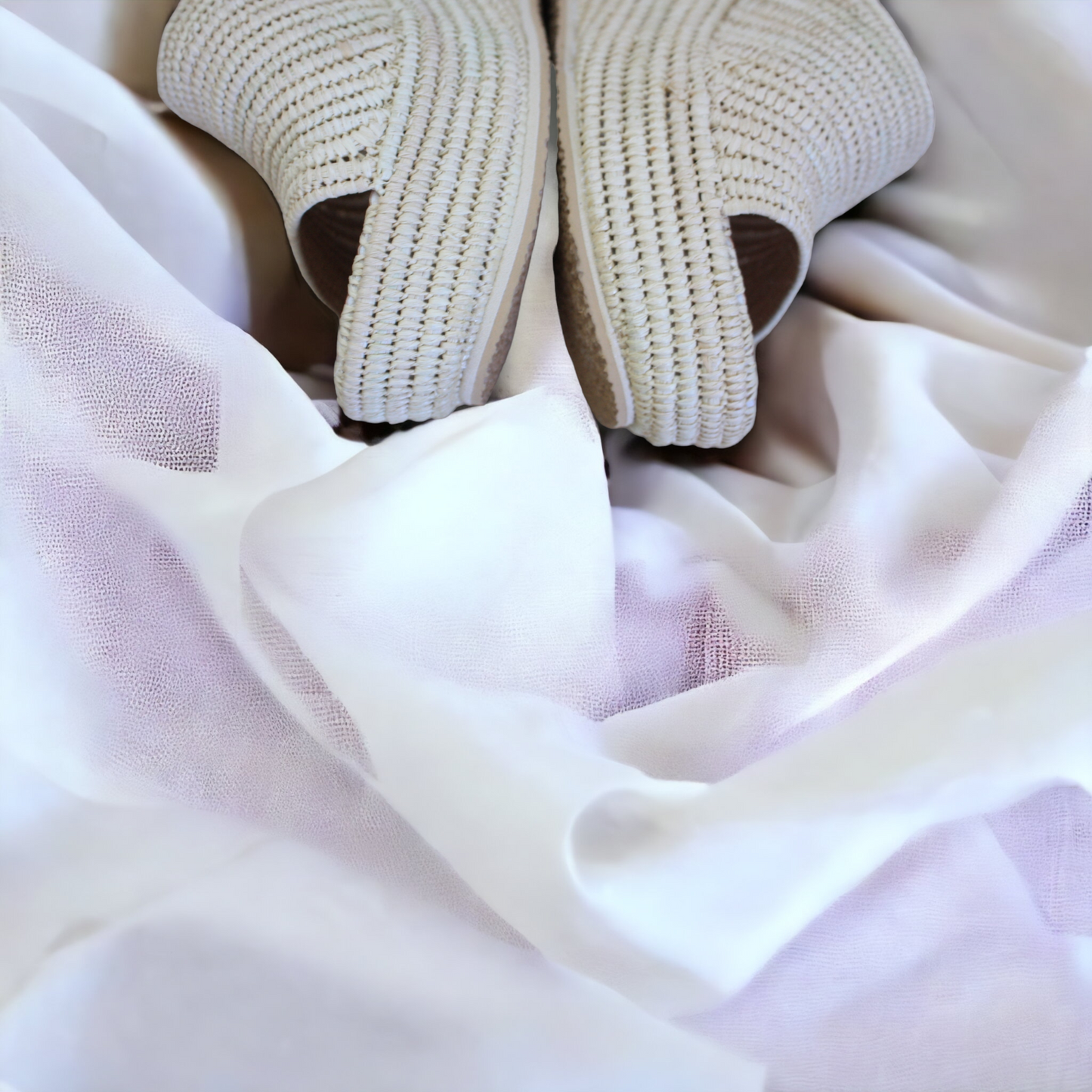 Handmade Moroccan raffia sandals by BerberSole