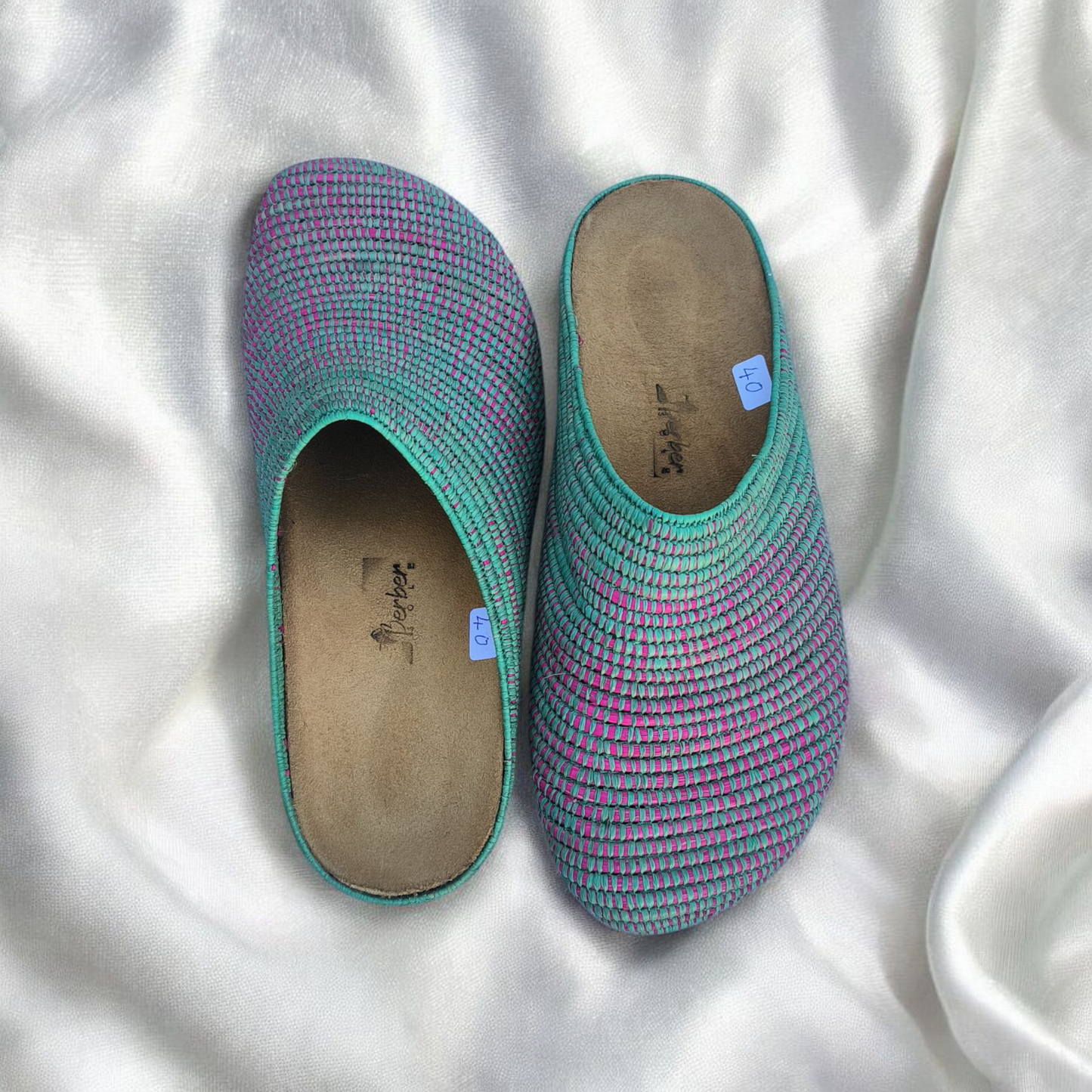 Woven Balance Flat Sabot – Handwoven Moroccan Raffia Flat Sabot