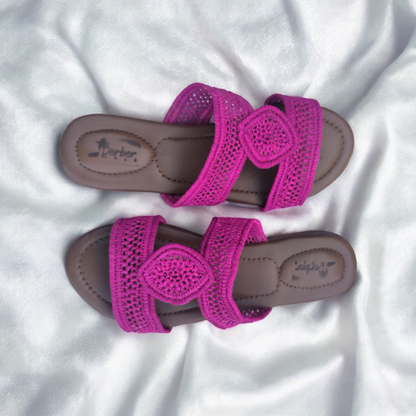 Quiet Nomad sandals – Handwoven Moroccan Raffia Slippers