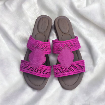 Artisanal Moroccan Raffia Sandals – Everyday Comfort