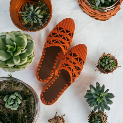 Handmade Moroccan raffia sandals by BerberSole