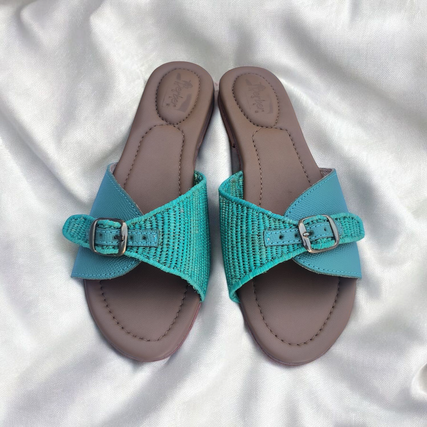 Sunwoven sandals – Handwoven Moroccan Raffia Slippers