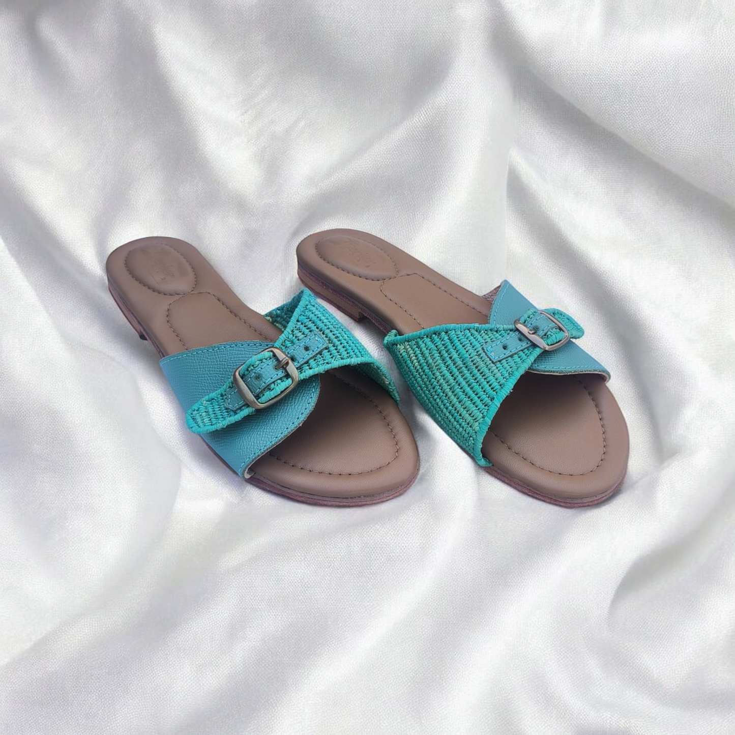 Sunwoven sandals – Handwoven Moroccan Raffia Slippers